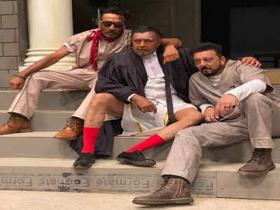 Retro action flick 'Baap' features Sanjay Dutt, Mithun, Jackie Shroff, Sunny Deol