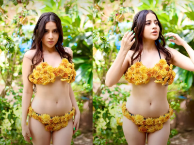 Urfi Javed slays in a yellow floral bikini; Here’s how netizens reacted