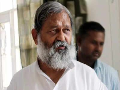 Haryana home minister Anil Vij.