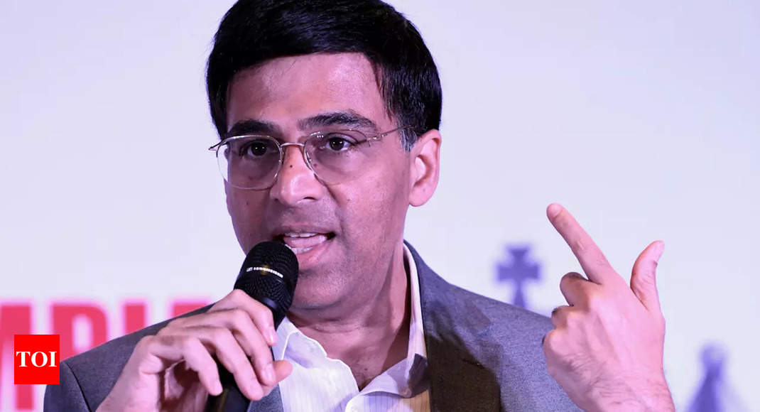 PIX: Vishy Anand celebrates International Chess Day with son - Rediff.com