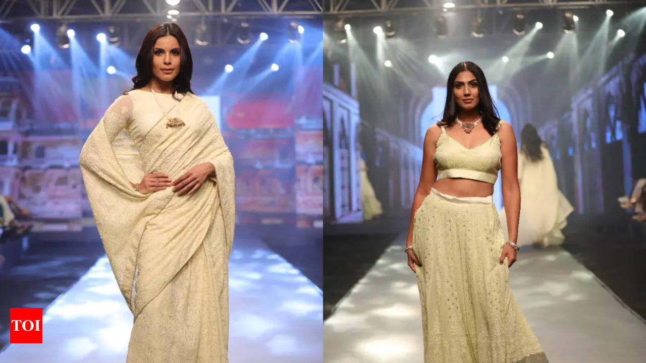 Day 1 of BRDS Ahmedabad Times Fashion Week 2022 pays homage to tradition -  Times of India