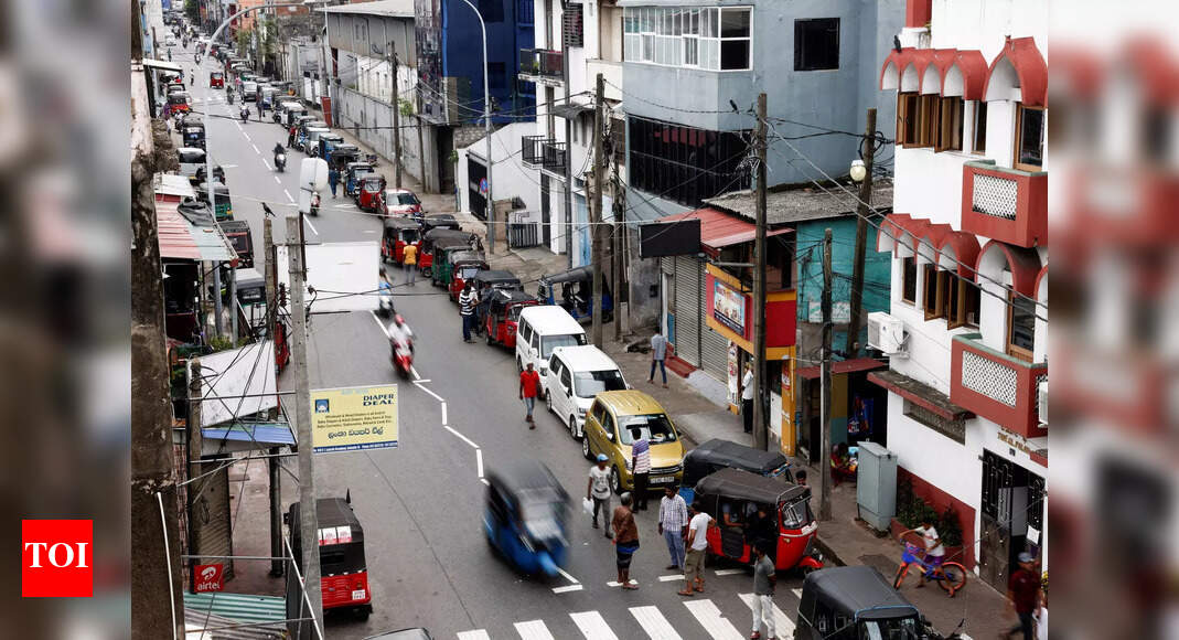 Sri Lanka schools, govt offices to shut as transport grinds to halt – Times of India