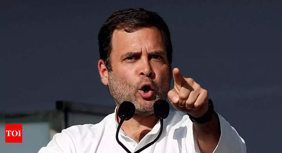 PM will have to become ‘maafiveer’, take back ‘Agnipath’: Rahul Gandhi | India News – Times of India