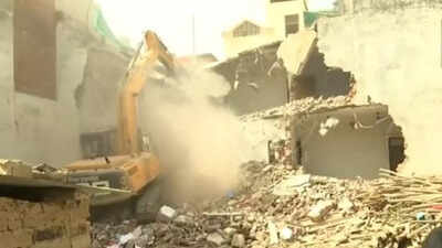 PDA demolished the house at Kareli on June 12