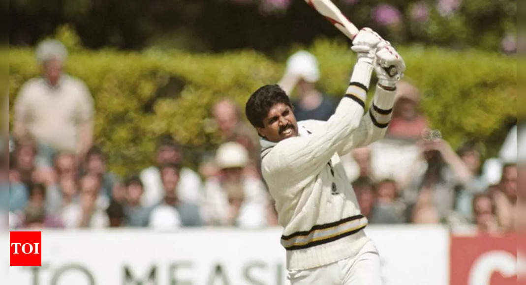 On this day in 1983, Kapil Dev smashed 175* against Zimbabwe | Cricket News – Times of India