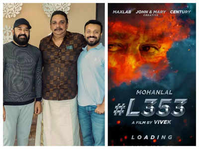 ‘L353’ announcement: Mohanlal to team up with ‘Athiran’ director Vivek
