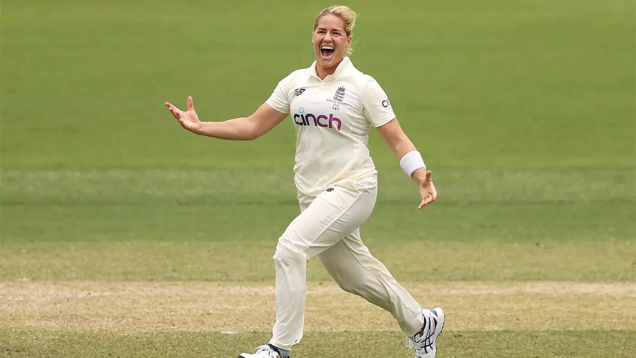 England pacer Katherine Brunt announces retirement from Test cricket |  Cricket News - Times of India