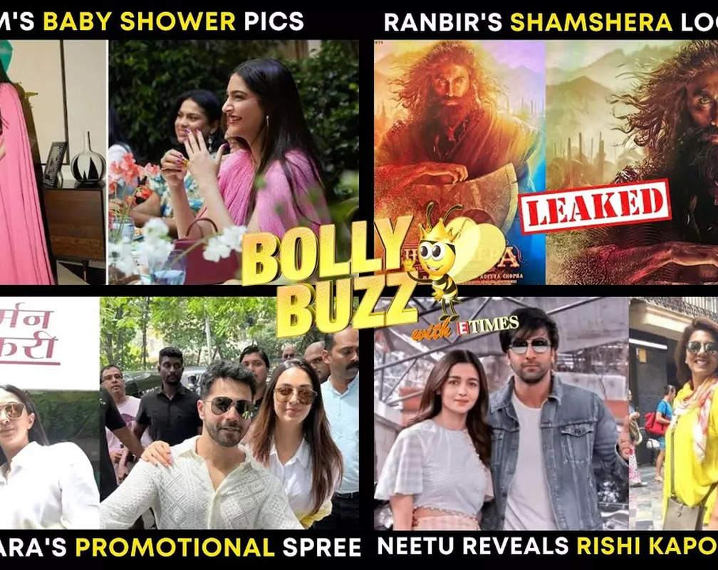 
Bolly Buzz: Ranbir's 'Shamshera' first look leaked; Varun-Kiara's Pune diaries; Vidyut's sweet gesture for a fan
