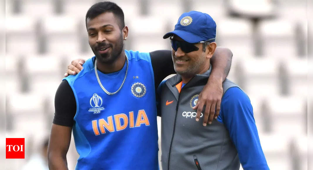 Hardik Pandya reveals MS Dhoni’s advice which helped him become a better player | Cricket News – Times of India