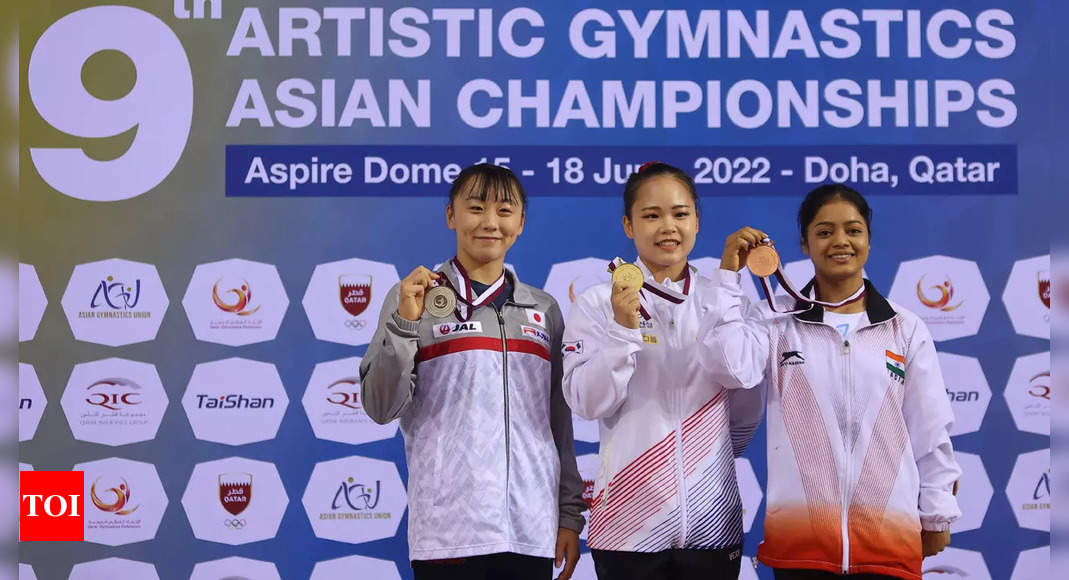 Pranati Nayak wins bronze in Asian Artistic Gymnastics | More sports News – Times of India