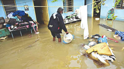 Bengaluru: Battered by floods again, Sri Sai Layout residents fume