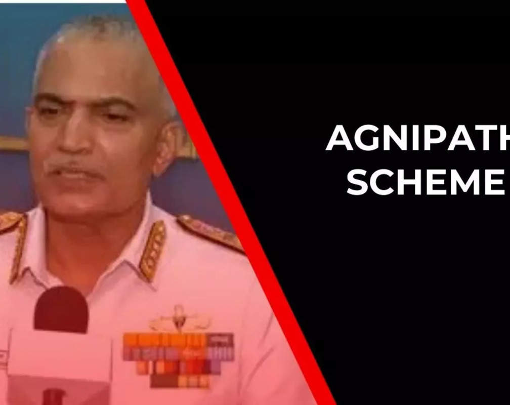 
Agnipath scheme: Indian Navy chief allays fear, calls it 'reformist'
