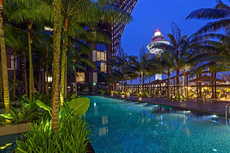 Crowne Plaza, Changi Airport, Singapore