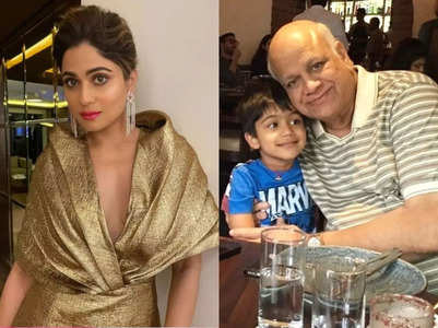 Shamita pens an emotional note for her dad