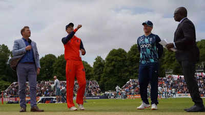 Netherlands win toss and opt to bat in 2nd ODI against England