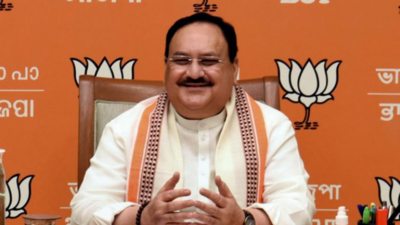 Nadda holds meeting with BJP's management team for presidential election