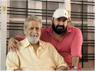 Mohanlal meets Madhu on Father’s Day, says ‘he is a father figure’