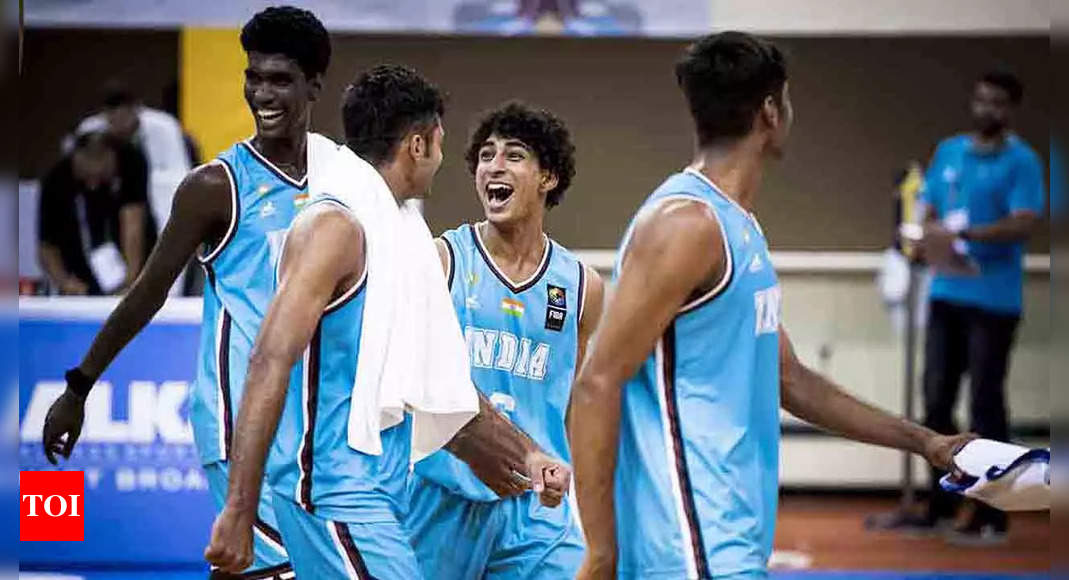 India surprise Iran & Korea to achieve best finish ever in Asian U-16 basketball history | More sports News – Times of India
