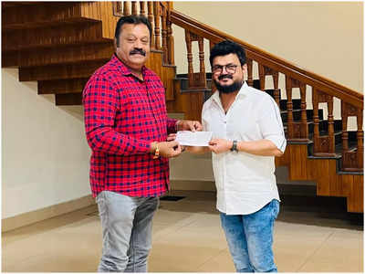 Suresh Gopi donates Rs 2 lakhs to MAA as he signs ‘#SG255’