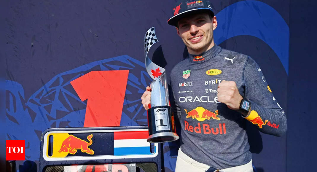 Max Verstappen wins Canadian Grand Prix to tighten grip on title race | Racing News – Times of India