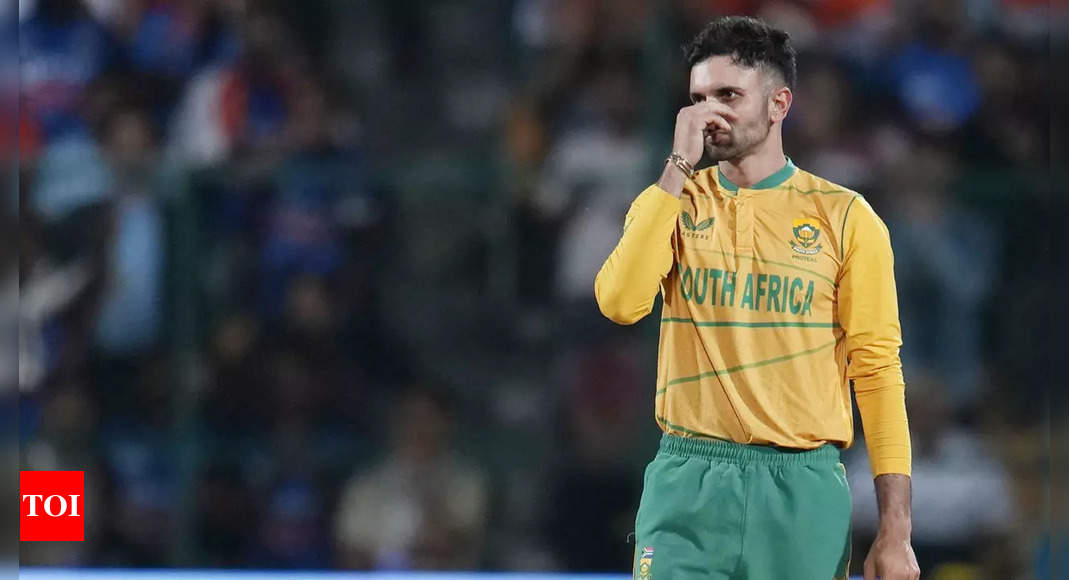 South Africa captain Keshav Maharaj ‘disappointed’ with 5th T20I against India getting abandoned | Cricket News – Times of India