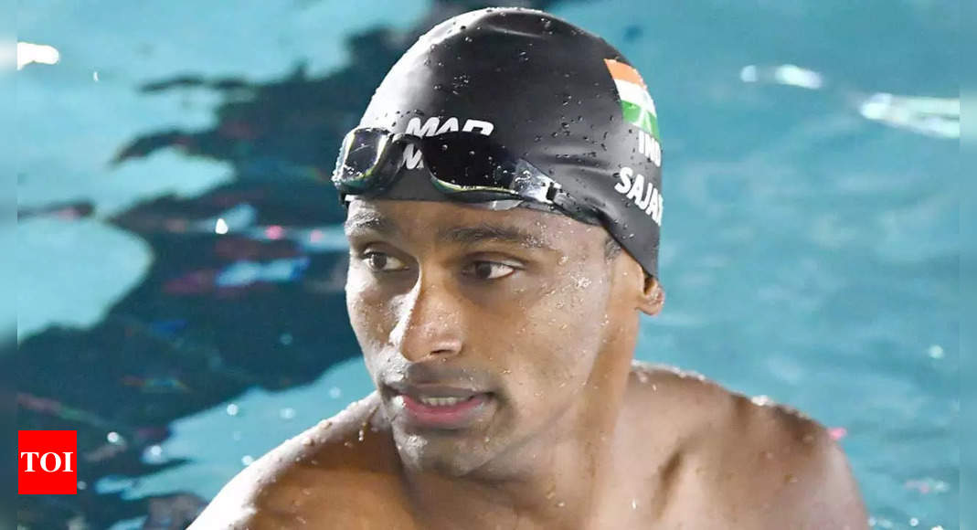 FINA World Championships: Sajan Prakash finishes 25th, fails to progress to final | More sports News – Times of India