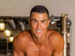 The Man United star once again made the headlines for flaunting his well-chiselled physique while working out.