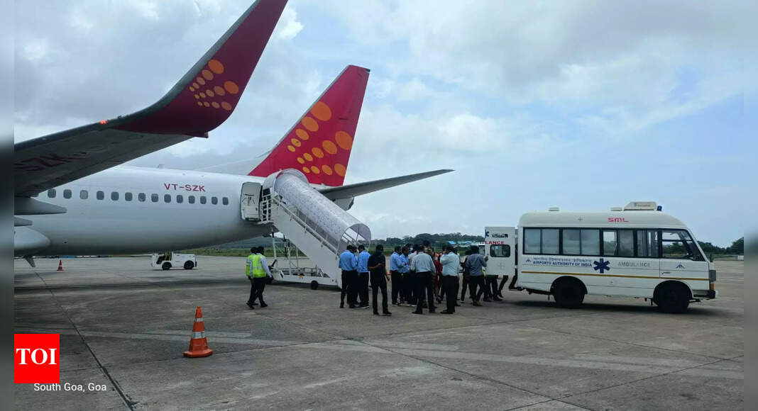 Dubai-bound SpiceJet flight diverted to Goa due to medical emergency ...