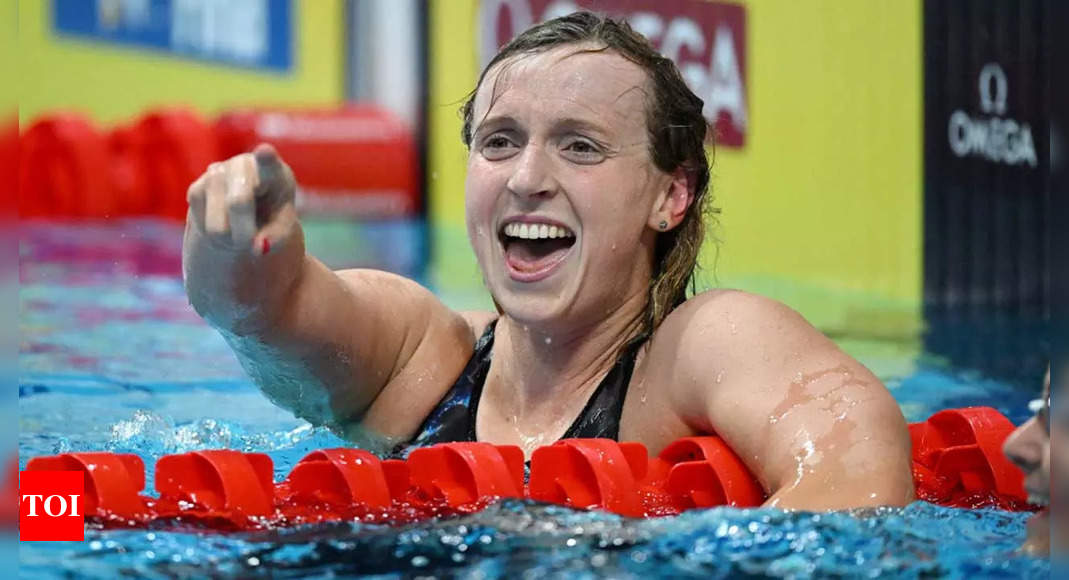 American Ledecky sweeps to fourth 1,500m freestyle world title | More sports News