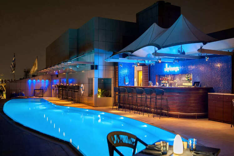 Sky Lounge Rooftop Dining Bar, Athens