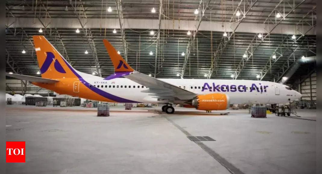 Akasa Airline: Akasa Air takes delivery of first aircraft Boeing 737 MAX | India Business News