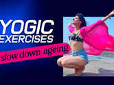 Yogic exercises to slow down ageing