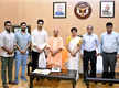 
'Major' movie team meets UP Chief Minister Yogi Adityanath and takes his blessings
