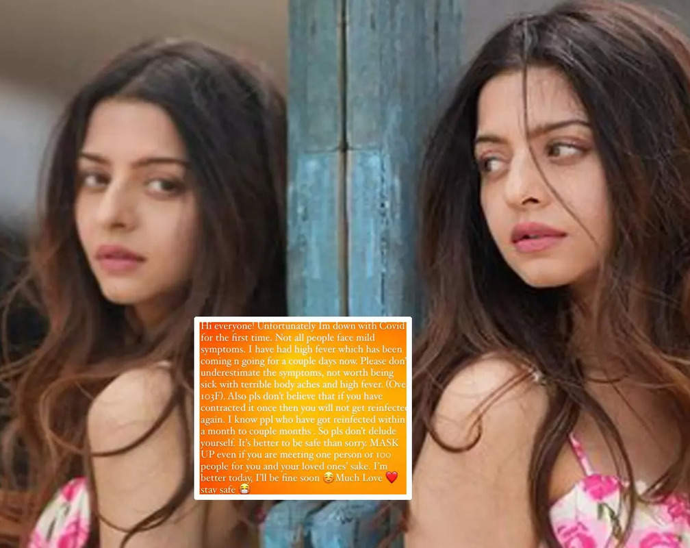 
Vedhika tests positive for COVID-19, urges fans 'Please don't underestimate the symptoms'
