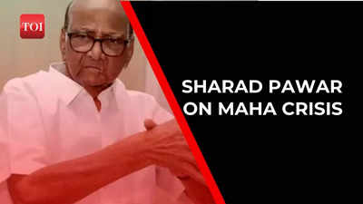Maha crisis: BJP has been trying to topple MVA govt for last 2.5 years, says NCP chief Sharad Pawar