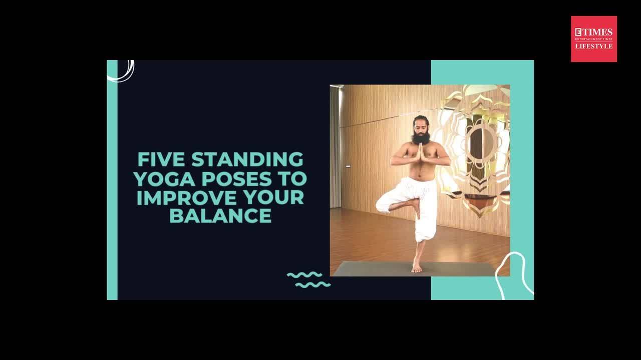 10 Min Standing Yoga Sequence - wrist free class - no hands, wrist free,  yoga flow class