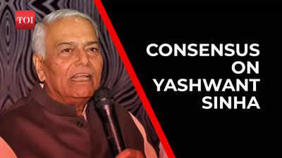 Yashwant Sinha to be joint Opposition candidate for Presidential polls