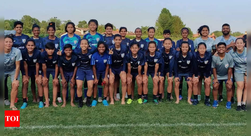 Indian women’s U-17 football team faces tough Italy test | Football News – Times of India