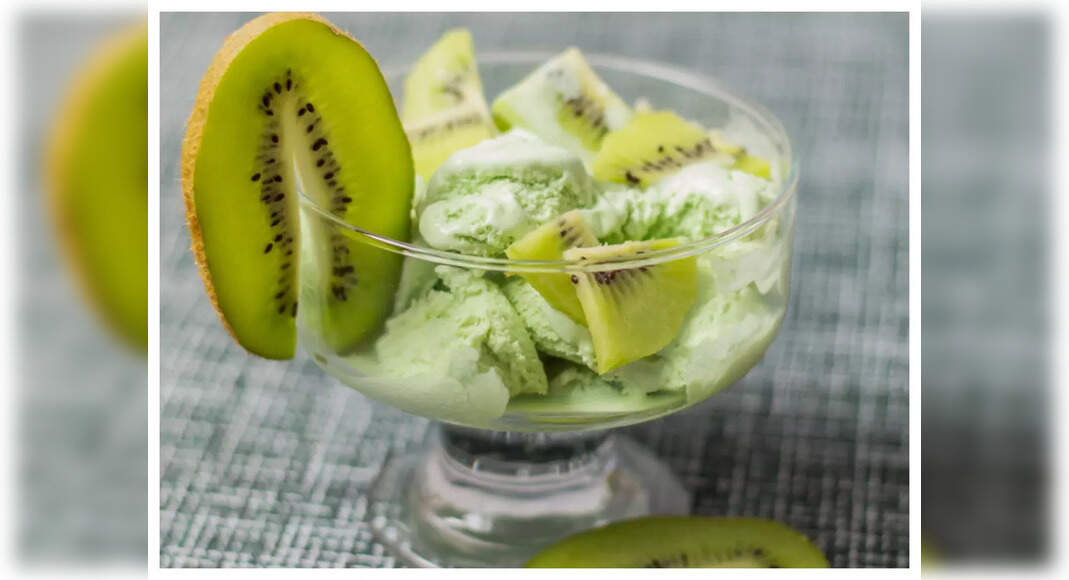 Kiwi Ice Cream Recipe How to Make Kiwi Ice Cream Recipe Homemade