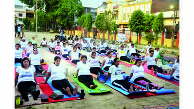 Citizens, youth take active part in Yoga Day events
