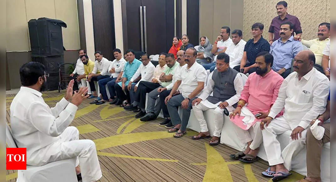 Live: Have support of 40 MLAs, Sena leader Shinde claims after reaching Guwahati