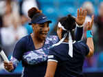 Serena Williams makes a glorious return in Eastbourne doubles after year out, see pictures