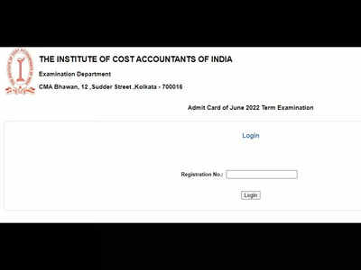 ICMAI CMA Admit Card 2022 released @icmai.in, here's how to download & direct link