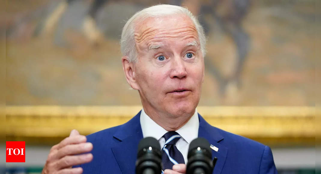Joe Biden to call for 3-month suspension of gas and diesel taxes – Times of India