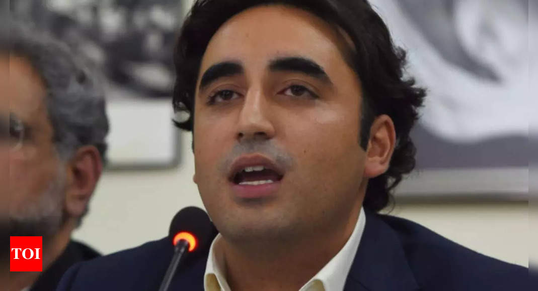 Give Shehbaz Sharif some time to carry out economic and electoral reforms: Bilawal Bhutto – Times of India