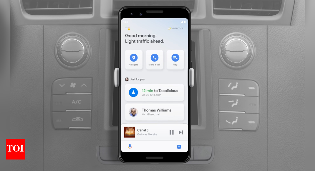 Google shuts down Android Auto for phones – Times of India