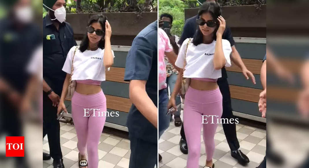 Suhana Khan heads for dance rehearsals as she preps for next schedule of ‘The Archies’ – WATCH – Times of India