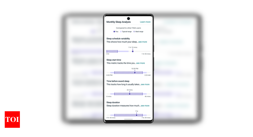 Fitbit rolls out new ‘Sleep Profile’ feature: How it works, eligible devices and more – Times of India