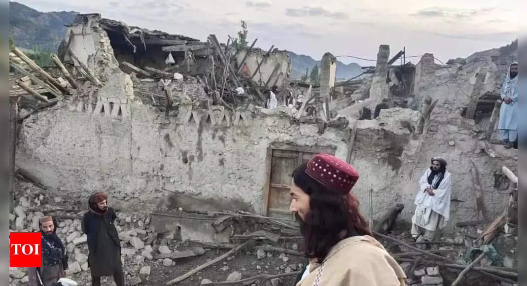 1,000 dead in worst quake in 2 decades in Afghanistan – Times of India