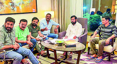 Assam: Shinde in Guwahati, claims support of 46 legislators